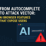 From Autocomplete to Attack Vector: AI Browsers Features That Expose Users