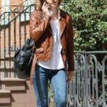 Women Brown Leather Jackets