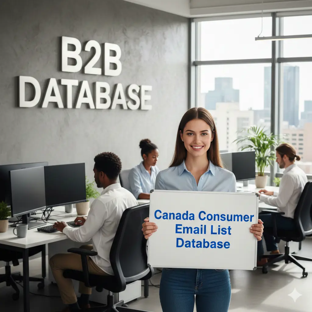 Canada Consumer Email List Database