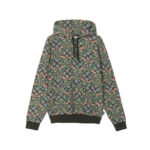Stussy Tapestry Fleece Hoodie and Felpa Black