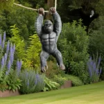 Large Hanging Gorilla Sculpture Ornament edited 1