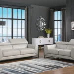 giorgio light grey living room set new era innovations evefurniture 2