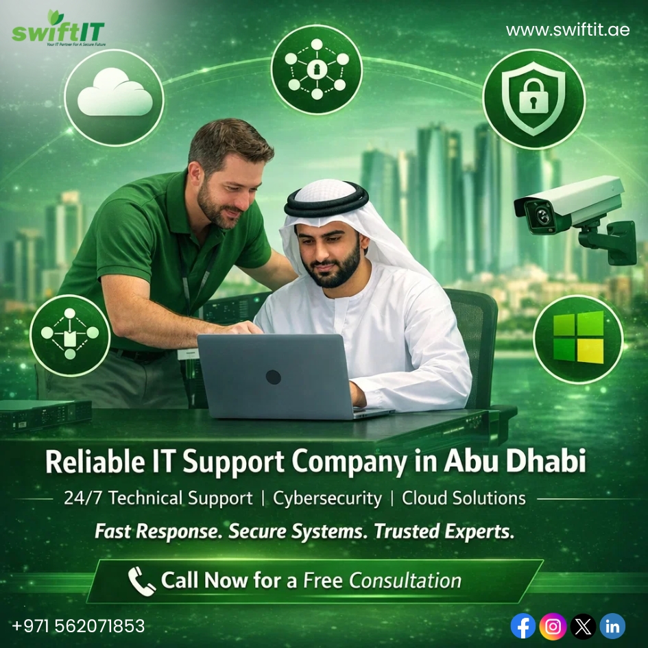 Reliable IT Support Company in Abu Dhabi