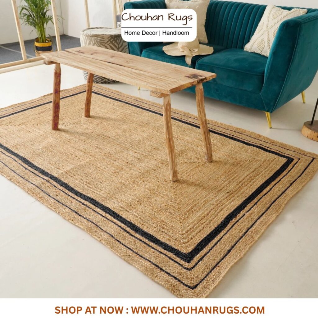 braided jute rug