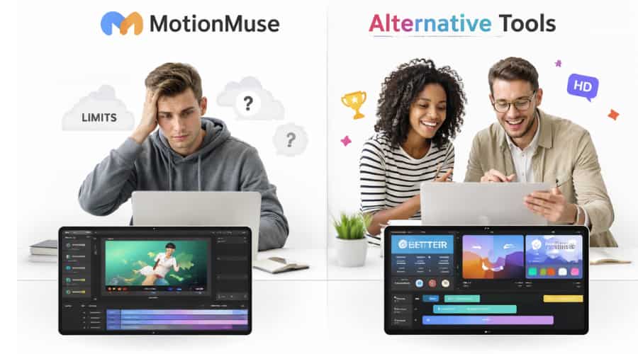Creators exploring motionmuse alternative options