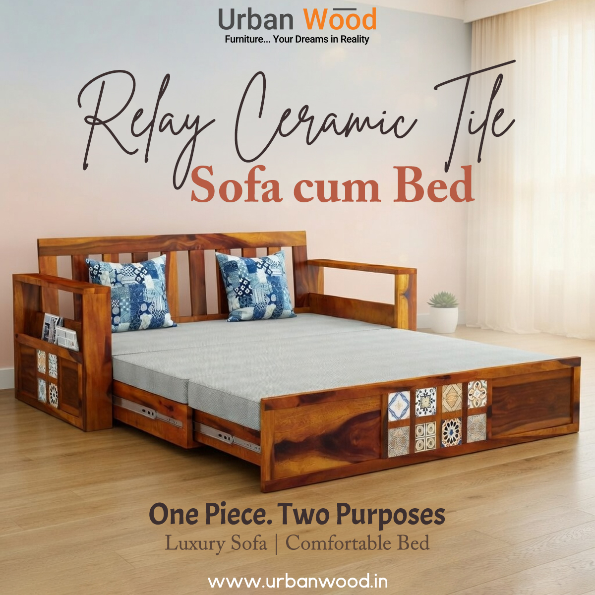 Premium Sofa Cum Bed Designs for Elegant Home Interiors