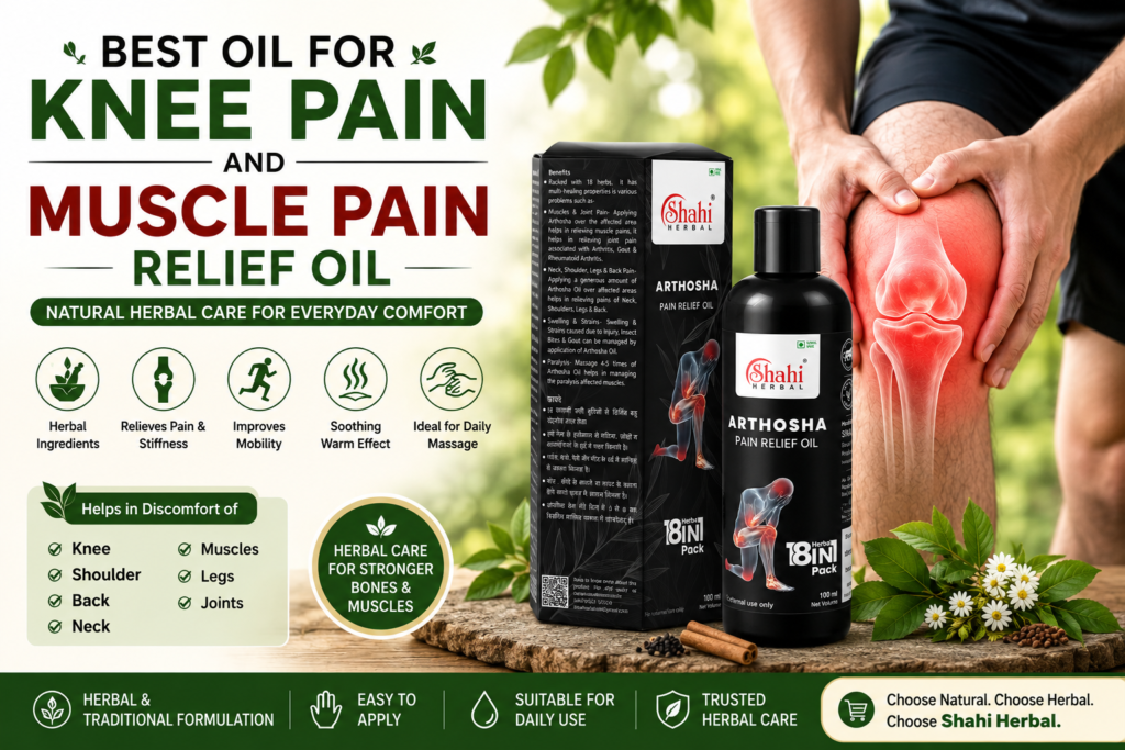 Best Oil for Knee Pain