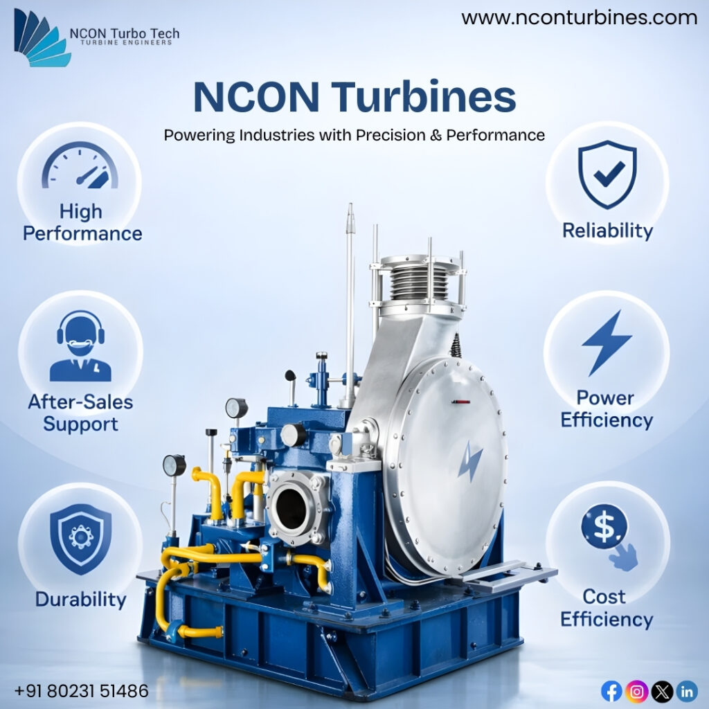 NCON Turbines Powering Industries with Precision and Performance