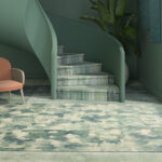 Green rug