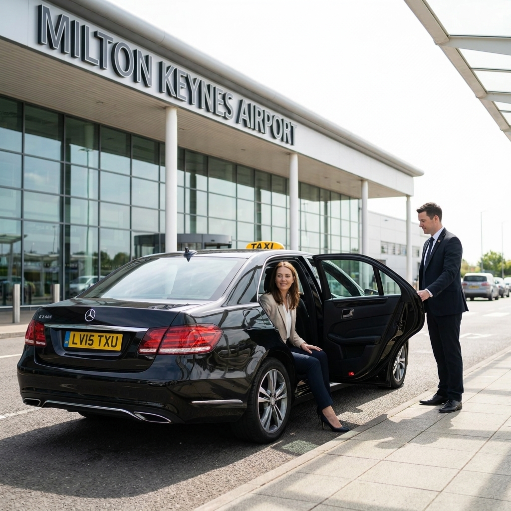 Taxi from Milton Keynes to Heathrow Airport