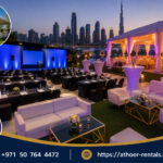 Event furniture rental Dubai