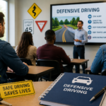 Defensive driving classroom lesson