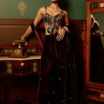 Designer drape Saree