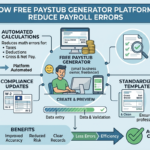 How Free Paystub Generator Platforms Reduce Payroll Errors