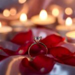Lab Created Diamond Engagement Ring as Romantic as a Mined One