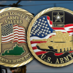 army coin design