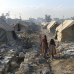 diverse people refugee camps