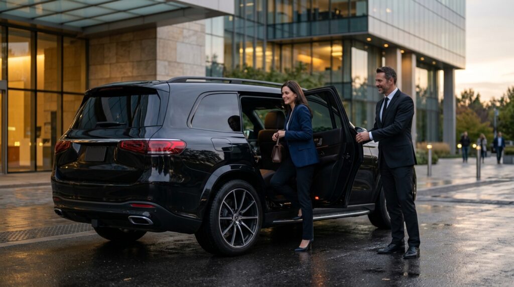 Chauffeur assisting businesswoma… 202607221130 1