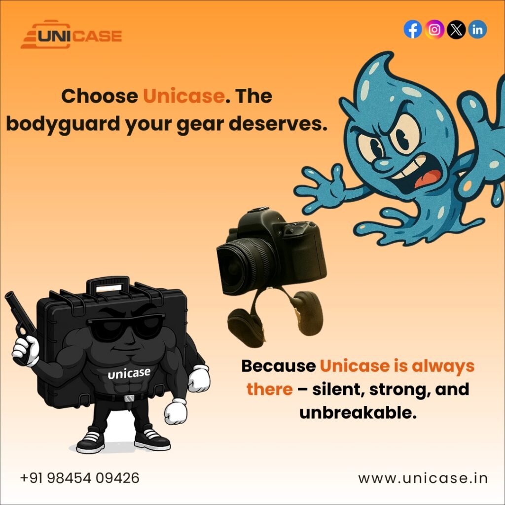 Choose Unicase. The bodyguard your gear deserves