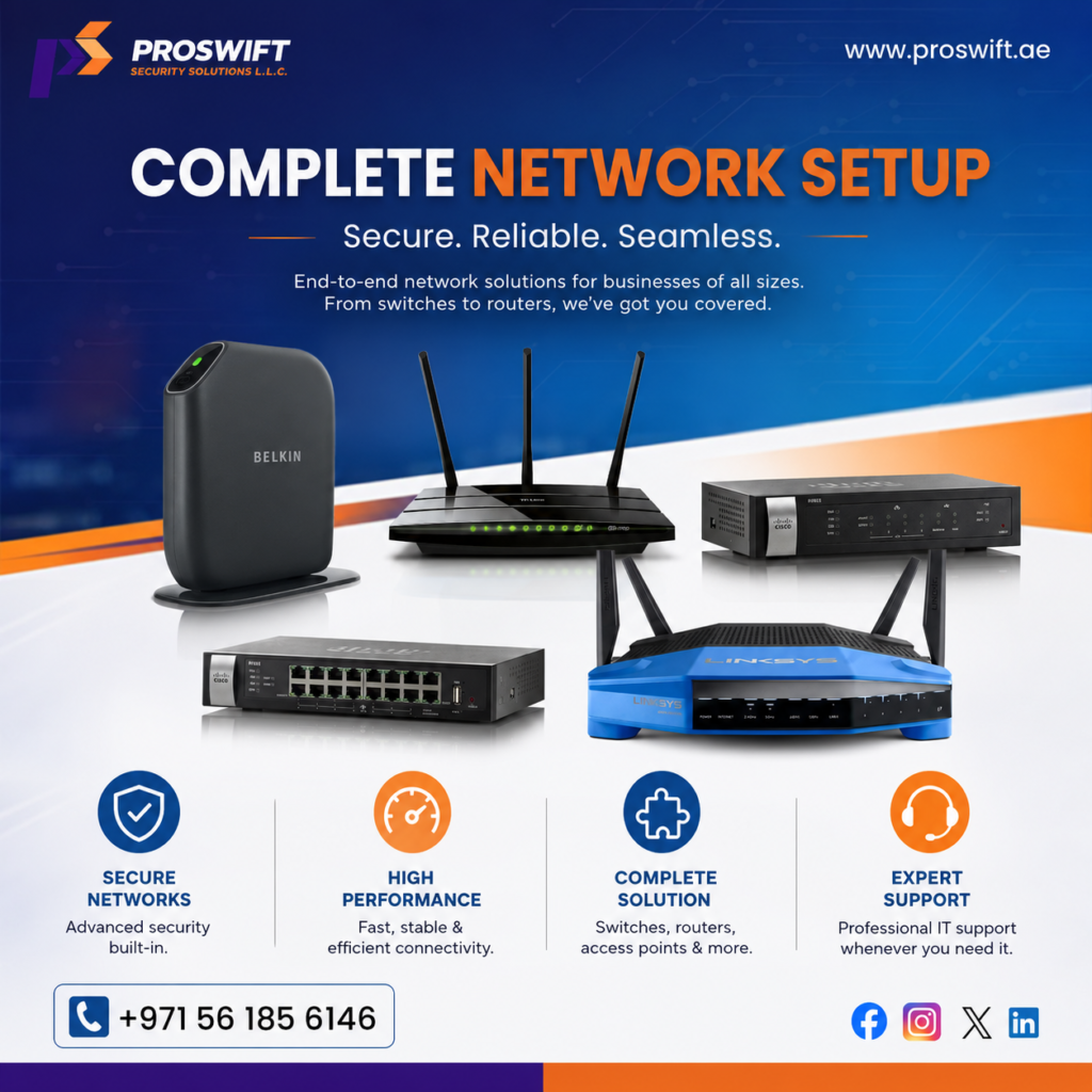 Complete network setup