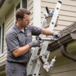How to Connect a Gutter to a House?