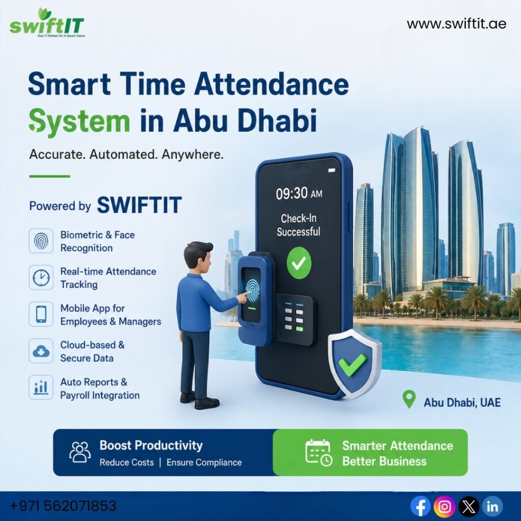 Smart Time Attendance System in Abu Dhabi