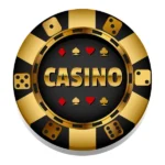 depositphotos 207603474 stock illustration casino logotype template chip isolated