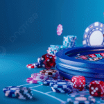 pngtree casino online background with playing cards roulette and chips internet gambling picture image 15572041