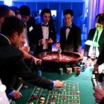 roulette table for casino party package