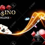 76462540 vector design casino banner poker background with dice casino chips playing cards