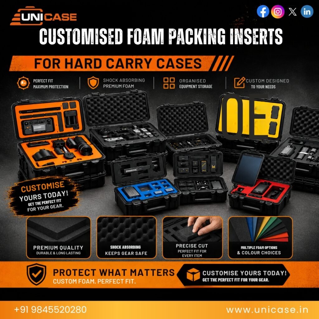 CUSTOMISED FOAM PACKING INSERTS