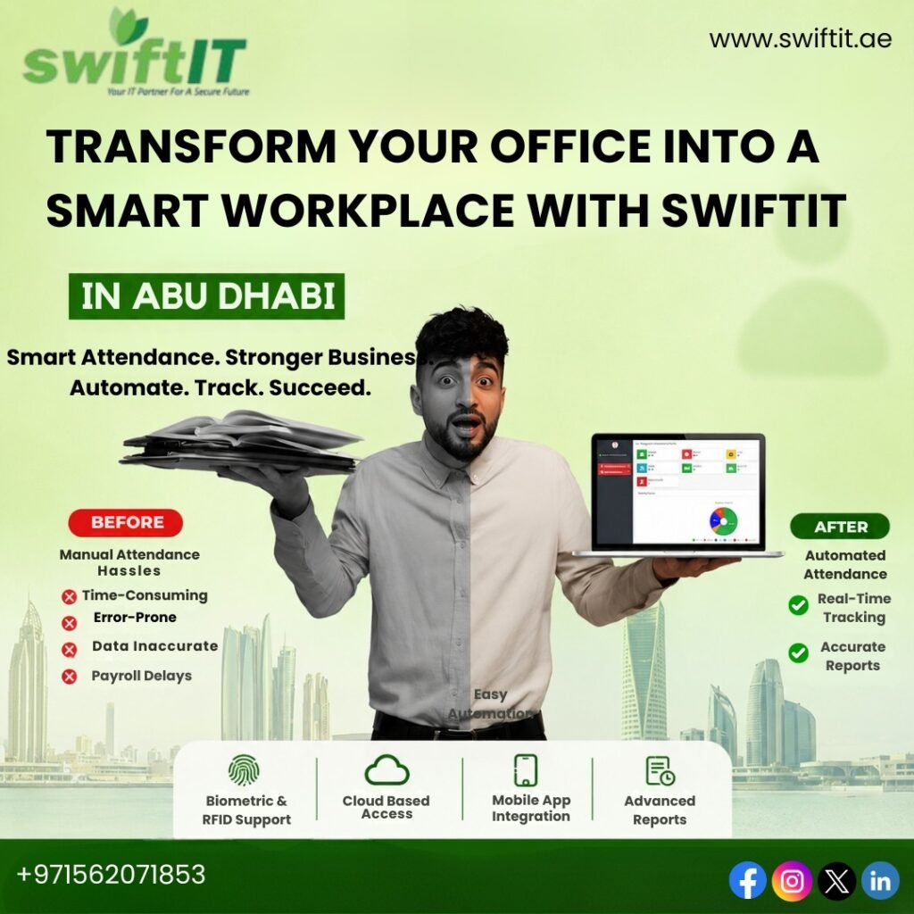 Transform Your Office into a Smart Workplace with SwiftIT