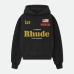 imageye imgi 14 RHUDE WORLD CHAMP HOODIE BLACK YELLOW WHITE 1