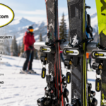 wall-mounted ski rack