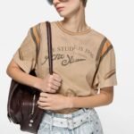 Acne Studios Graphic T-Shirt Styled With Modern Streetwear