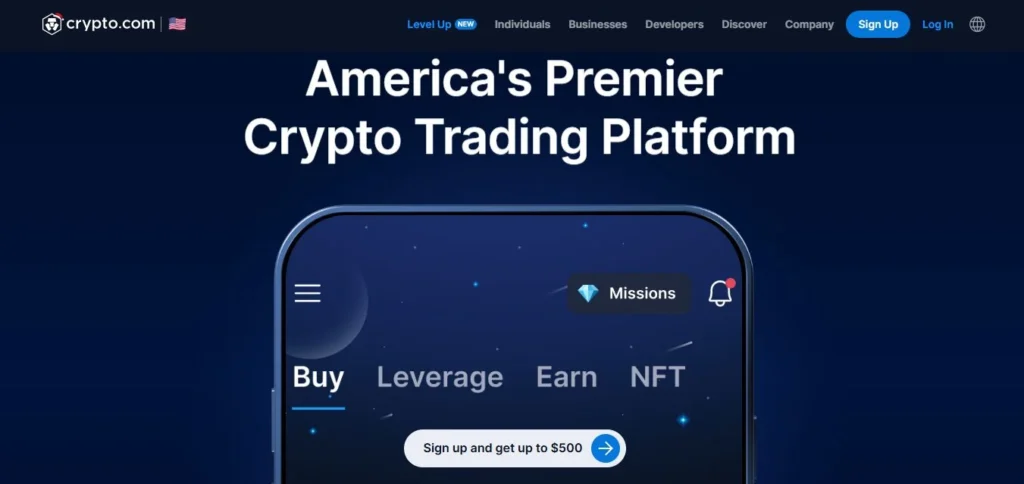 Crypto.com website