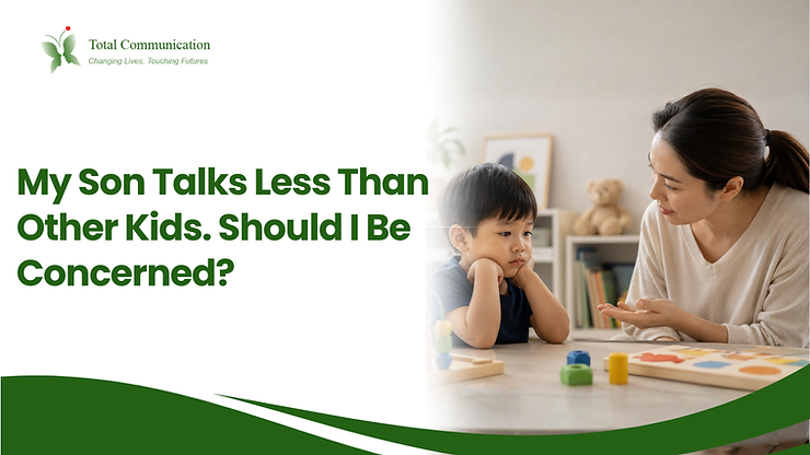 My Son Talks Less Than Other Kids. Should I Be Concerned